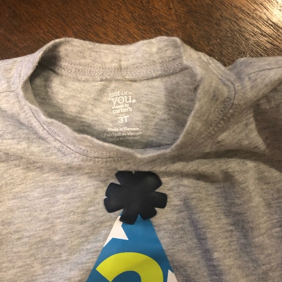Carter’s brand “2” Birthday shirt - Picture 3 of 3